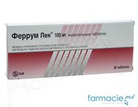 Ferrum Lek® comp. masticab. 100 mg N10x3