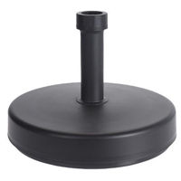 Зонт садовый Holland 50713 NVT Подставка для зонта пластик 25 kg D50cm черная
