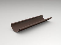 Желоб L=2000 mm (125 mm) RAL-8017