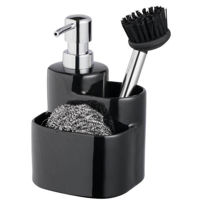 Аксессуар для кухни Bisk 07674 Dozator set 3 elemente, negru. (ceramica)