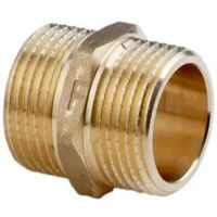 Запорная арматура Ferro Niplu bronz M2"xM2" N08Z