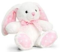 Baby Spotty Rabbit Зайка с бантиком 25 см, код 42943