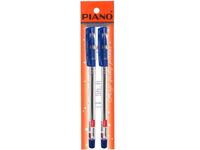 Set pixuri cu bila PT-111 soft ink 0.7mm 2buc, albastre