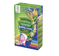 Многозерновая кашка Heinz из 3 злаков с липой и ромашкой (6+ мес) 200г