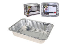 Forme din aluminiu BBQ 1buc, 36X29X7.5cm