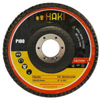 Диск шлифовальный Haki 8011 лепестковый торцевой Ø125 P100