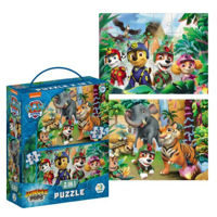 Puzzle Dodo 200572 Puzzle Aventuri în Junglă 2în1, seria Paw Patrol, 60el