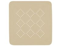 Коврик для душа 55X55cm Alaska беж, PVC