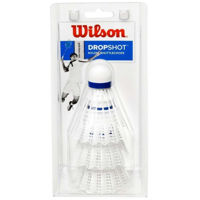 Спортивное оборудование Wilson 3568 Fluturas badminton (3 buc) Dropshot WH WRT6048WH