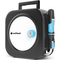 Furtun Cellfast 55400 Set Furtun automat (3/8"x10m) + aspersor si conector Energo XS