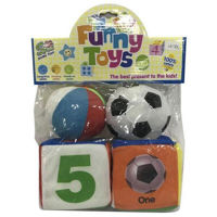 Игрушка miscellaneous 8799 Set cuburi moi (4 buc) 50834