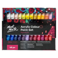 Набор для творчества Mont Marte MSCH4836 Set vopsele acrilice 48 culori x 36ml