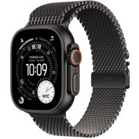 Смарт часы Apple Watch Ultra 3 GPS + Cellular 49mm Black Titanium Case with Black Titanium Milanese Loop - Large MF1T4QI/A