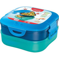 Контейнер для хранения пищи Maped 870703 Concept Kids 3 в 1, синий