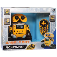 Радиоуправляемая игрушка New World J1069A Robot cu senile Babble cu RC si lumina, 844121
