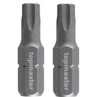 Набор головок, бит, насадок Topmaster 330359 биты torx 1/4 Т30, 2шт