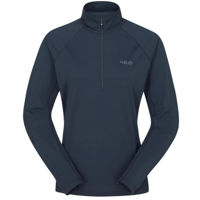 Одежда для спорта Rab Tricou dame Sonic LS Zip Tempest Blue 12 (QBL-04-TMB-12)