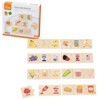 Головоломка Viga 44780 Puzzle logic De la fermă la masă 24elem