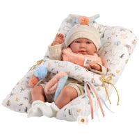 Кукла Llorens 74128 Mimi Llorona Cojin Chichonera 42см