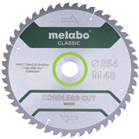 Аксессуар для пилы Metabo 628690000 Panza ferastrau circular Classic 254x30, 48 WZ 5