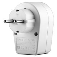 Surge Protector  1 Sockets,  Sven SF-01U, 2 USB ports charging (2.4A), White