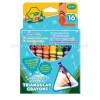 Crayola 52-016 Смываемые Карандаши Triangular (16 шт.)