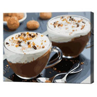 Tablou pe numere Art Gallery GX34144 Ciocolata fierbinte 40x50cm Eco