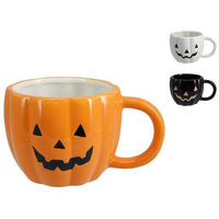 Чашка Promstore 47362 Cana 400ml Halloween Dovleac, ceramica