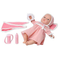 Кукла Essa LD77005B Bonnie în rochie roz cu accesorii, 30 cm