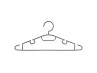 Set umerase pentru haine Five 10buc, plastic