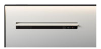 Аксессуар для встраиваемой техники Falmec MODULE PANEL AIR WALL 150cm LEFT White Glass Black PROFILE