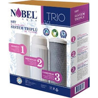 Cartuș filtre de tip-curgere Nobel Aqua set 3 cartuse p/u filtru triplu