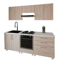 Мебель для кухни Smartex (30144) K4 220сm Stejar Deschis