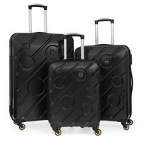 Чемодан CCS 5208 Set Black