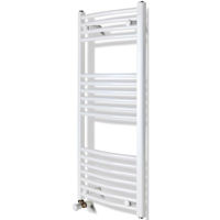 Uscător de prosoape Radiva Haiti 500x600 mm Curved (alb)