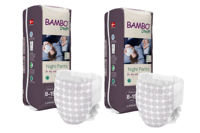 1 Set 2 pachete Scutece-chiloțel pentru fetiță Bambo Dreamy Night  8-15 ani, 35-50 kg, 10 buc