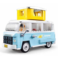 Конструктор Sluban B1192 Bus camping, scara 1:35, 265 elem.