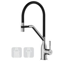 Bateria bucătărie Frap F 4497-9 (chiuveta plus) GRAFIT Alama