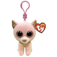 Jucărie de pluș TY TY35247 Breloc Pisicuța Fiona 12cm