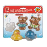 Hape Jucărie pentru baie Teddy si prietenii