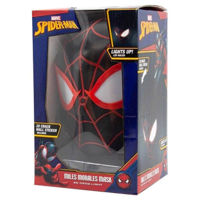 Lampă de veghe 3DLightFX 89759 Marvel Spiderman Miles Morales Face 3D