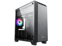 Case ATX GAMEMAX Nova N5, w/o PSU, 1x120mm, FRGB LED fan, ARGB LED strip, TG, USB 3.1, Black