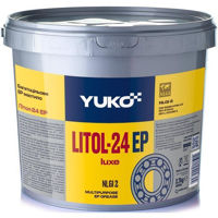 Масло Yukoil Литол-24 EP 2,7кг/3,4л ведро п/эт
