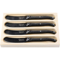 Набор ножей Laguiole Luxury Line 4 Butter Knives Oak Stonewash set 4 buc