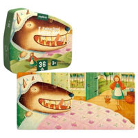Головоломка Mideer MD3205 Puzzle cu basme ilustrate Scufița Roșie, 36 elem.