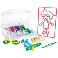 Набор для творчества Primo Crafts 2902GIRL Set de pasta pentru modelare cu accesorii pentru fete