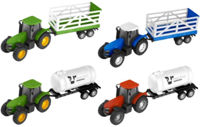 Машина HTI 1372300 Tractor cu remorcă Teamsterz, în as.