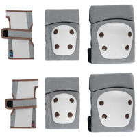 Защитное снаряжение Kikka Boo 31006080002 Protectie pentru genunchi si coate KikkaBoo Grey