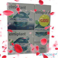 Elmiplant Hyaluronic 3D Crema Antirid de zi SPf15 50ml,Crema Antirid de noapte 50ml+Crema Antirid ochi 15ml 35+ CADOU
