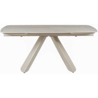 Стол Interdepo CORVUS Light Travertine Matt (раскладной)